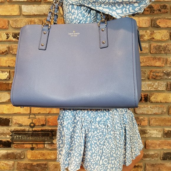 Kate Spade Andee Cobble Hill Blueberry Cobbler New - Picture 3 of 15